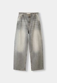 Bershka Jeans relaxed fit - light grey