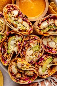 Southwest Chicken Wraps - Rachael's Good Eats