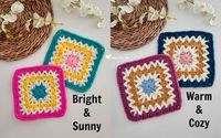 Crochet Solstice Granny Square Free Pattern - Crochet For You