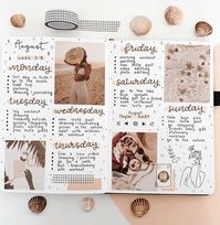 AUGUST BULLET JOURNAL