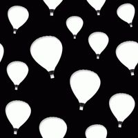 Silhouette Design Store: hot air balloon stencil