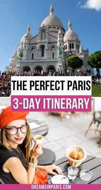 Are you planning to visit Paris for 3 days but not sure how to spend your time? This 3 days in Paris itinerary will show you all the best places not to miss! Three days in Paris, France Itinerary| The perfect Paris 3-day itinerary| How to spend one day in Paris| Ultimate three days in Paris| 3 days in Paris