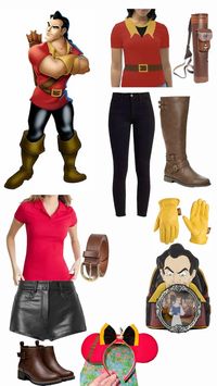 Beauty and The Beast’s Gaston inspired outfits #gaston #beautyandthebeast #disneybound #disneyparks