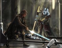 Commission Painting Jedi Temple Assault by Entar0178 on DeviantArt