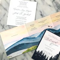 Custom Watercolor Invitations and why they are so much more than "Just a piece of paper"