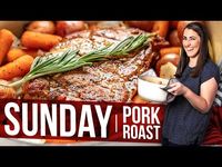 Sunday Pork Roast is an easy to make comfort food that is hearty, filling, and can easily feed the whole family for Sunday dinner. This recipe includes instructions for a classic oven braise as well as in a slow cooker or Instant Pot.