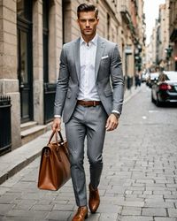 Grey style for men is incredibly versatile and timeless. It's a neutral color that can be dressed up or down, making it suitable for a variety of occasions. A grey suit, for example, is a classic choice for formal events and business settings, while a grey sweater or t-shirt can be worn casually with jeans or chinos for a relaxed yet polished look. Grey also pairs well with a wide range of colors, allowing for endless styling options. Whether you opt for light grey, charcoal, or heather grey, incorporating this color into your wardrobe is a smart and stylish choice.