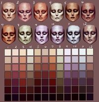 Skintones Palette by Enamorte