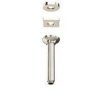 ROHL 7 Inch Ceiling Mount Shower Arm - Polished Nickel | Model Number: 1505/6PN - House of Rohl