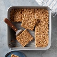 No-Bake Peanut Butter Oatmeal Bars