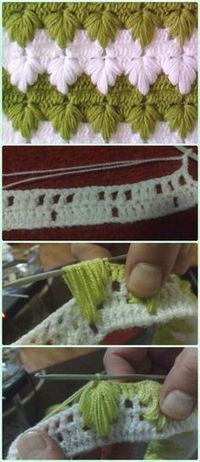 Crochet Puff Spike Stitch Free Pattern