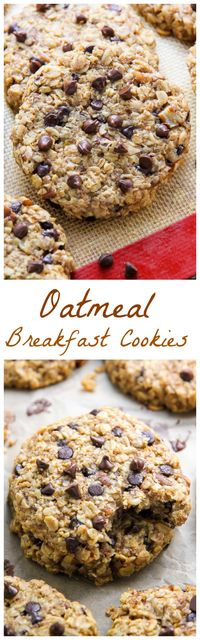 Cookies that taste like banana bread AND are healthy enough for breakfast!