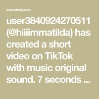 user3840924270511(@hiiiimmatilda) has created a short video on TikTok with music original sound. 7 seconds of colour #smallbusinesscheck #fyp #Bossit2021 #createandappreciate #smallbusinesstips_ #fashiontiktok #blowthisup #smallbusinessph #70s