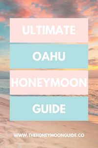 Planning a honeymoon in Oahu? Our ultimate guide has everything you need for a perfect Oahu honeymoon. Find the best time to visit, travel tips, and top honeymoon resorts in Oahu. From Waikiki Beach to North Shore, explore the best Honolulu honeymoon hotels and things to do in Oahu. Let's design your dream Hawaii honeymoon itinerary! ✈️ 🤍 Click to read now or pin for later 🤍 ✈️  🥰 ☀️ 🌸 🏖️ 😎