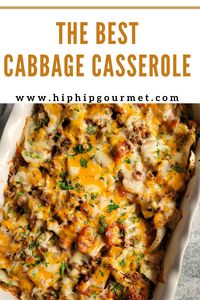 Enjoy the hearty flavors of traditional stuffed cabbage without the fuss with this low-carb unstuffed cabbage casserole! It's easy to make, delicious, and perfect for a healthy weeknight dinner!