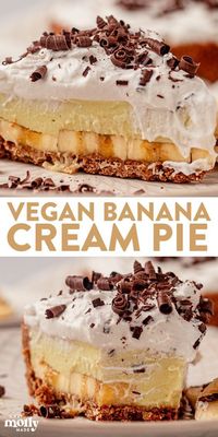 Imagine the perfect vegan banana cream pie with a mouth-watering gluten-free crust and a rich and creamy filling. This irresistible pudding-filled delight is easy to make and one you'll keep coming back to. With our comprehensive pantry guide, baking has never been easier! Say goodbye to stress and hello to deliciousness.