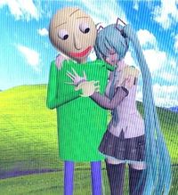 #hatsunemiku #baldi #wonderfulcouple