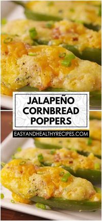 Jalapeño Cornbread Poppers – By the Recipes