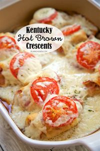 Kentucky Hot Brown Crescents | Plain Chicken®