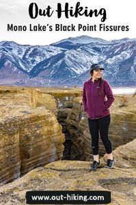 Mar 8, 2020 - A lesser known part of Mono Lake’s unique landscape, the Black Point Fissures, which are canyon-like slots that you can hike through with views of Mono Lake