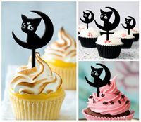 Ca132 New Arrival 10 pcs/Decorations Cupcake Topper/ by Sixday7Day