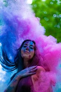 Paint Powder Photoshoot