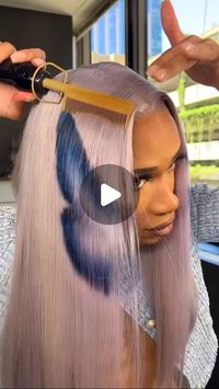 Alfred Lewis lll on Instagram: "this wig >> 😩😍🦋 next time should it be cut into a bob? #wiginstall #wigs #hair"