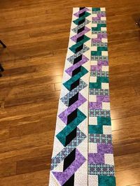 Free Patterns of QUILTING | It's the first time I use this pattern for a quilt, I always make a table runner, I'm delighted with the result, I'll show you again when it's ready | Facebook