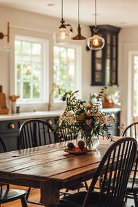 Farmhouse Dining Room DecorRustic Charming deas Discover the warmth of farmhouse dining room decor with timeless rustic charmUnveil tips and trends for creating a cozyinviting space.