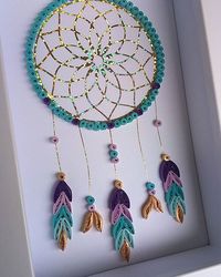 New dreamcatcher all finished! And they are only £20 posted! #quilled #dreamcatcher