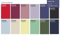 25-26 F/W Fabric Season Forecast: Color Combinations" : Fashion Trends and Digital Resources