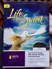 Finally opening #LifeInTheSpiritBible i’ve had for over six years in the pkg now that my other one is toast #LifeInTheSpirit . . . . . #SpiritFilled #CharismaticBible #FireBible #loveyourneighbors #newbible #meredibly #truthfortoday #documentedfaith #dailydevotional #bibleverse #bibleverses #EncouragementforToday #verseoftheday #scripture #lovethyneighbor #biblequotes #youcantoo #makeachangetoday #livealifeyoulove #beyourbestself #lifebydesign #joyinthejourney #dontgiveup #sharethelove #beinspir