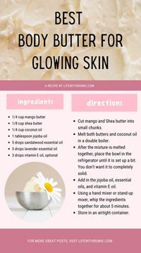 The best Homemade Body butter for glowing skin - Life with rumie |  #makeup #instagood #photography #nature #instagram #model #follow