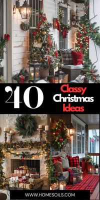 Elevate your holiday celebrations with 40 classy Christmas ideas that blend sophistication and festive spirit, from elegant decor to thoughtful gifts. Discover these stylish inspirations on our website!