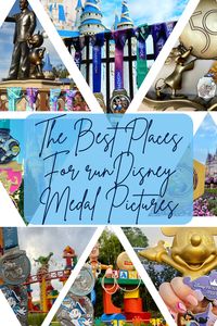 The Best Places For runDisney Medal Pictures at Disney World