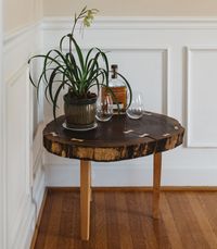 kentucky handmade live edge walnut table