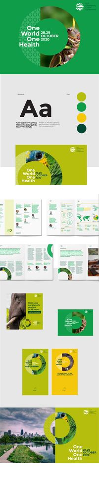 Global Landscape Forum Virtual event branding :: Behance