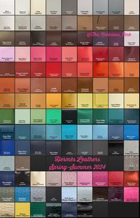 The Hermès Bag Colors of Spring/Summer 2024 - PurseBlog