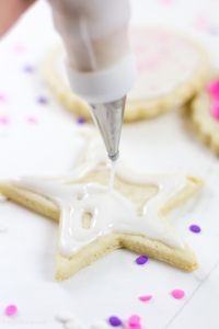 Sugar Cookie Icing for Cut Out Cookies