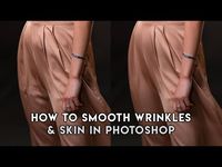 (25) Remove Wrinkles on Clothes & Smooth Skin using Frequency Separation - YouTube