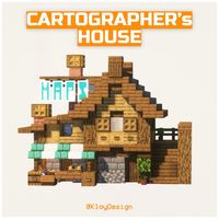 KlayDesign • Minecraft Builder | 🗺️ Cartographer’s house - Minecraft Here I built a maps shop!! You can try to build this again for a village revamp in your world! Rate it … | Instagram