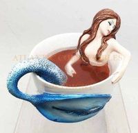 Sweet Addictions Relax Coffee Therapy Mermaid  Figurine  $29.99 ww.mermaidhomedecor.com