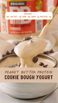 With 4 simple ingredients this PB Protein Cookie Dough Greek Yogurt is giving sweet treat spring!🤩 It’s easy to make, delicious to taste, and has 51g of protein.💪 Try it out, and let us know what you think!🥜