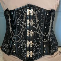 Top Drawer Corset By Daisy Corset. Fits At Least A 32 In Waist And Above. Will Fit And Shape. Back Laces Up For Fit. Very Slimming. Purchased New Recently. When I Saw It The Model Was Wearing A Pheasant Top And Long Skirt. Looks Very Good On