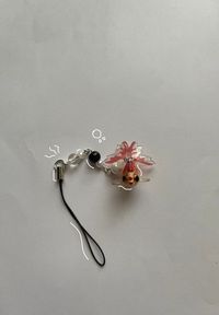 super cute goldfish phone charm :)