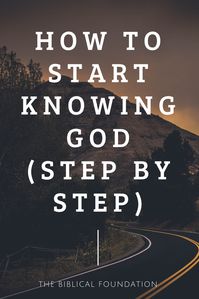 Christianity is all about knowing God personally, and building a relationship with Him. But where do you begin? This article will show you how.