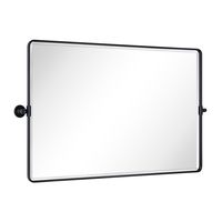 Mercer41 Lutalo Horizontal Beveled Bathroom / Vanity Mirror & Reviews | Wayfair