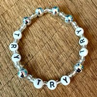 Taylor Swift Eras Tour Bracelet Folklore Mirrorball - Try Try Try With Disco Ball Beads Handmade New Without Tags Always Open To Bundles And Offers!