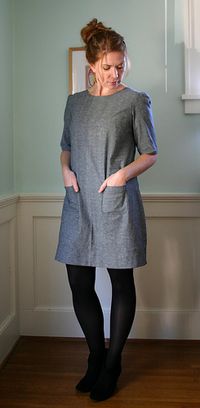 Laurel shift dress | Colette Patterns