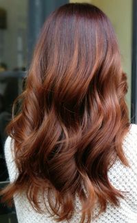 Rose Gold Copper Ombre.